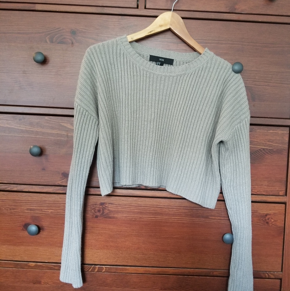 Forever 21 Cropped Knit Top